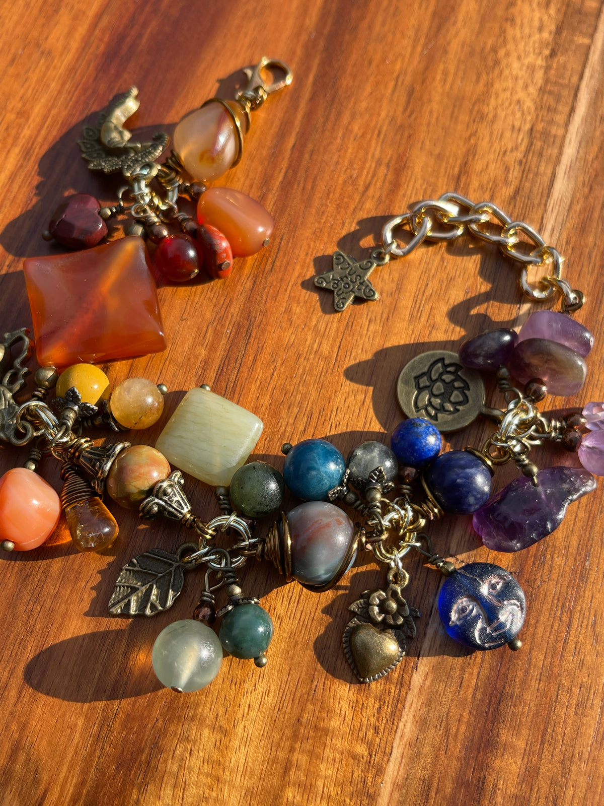 Moxie • Rainbow Charm Bracelet