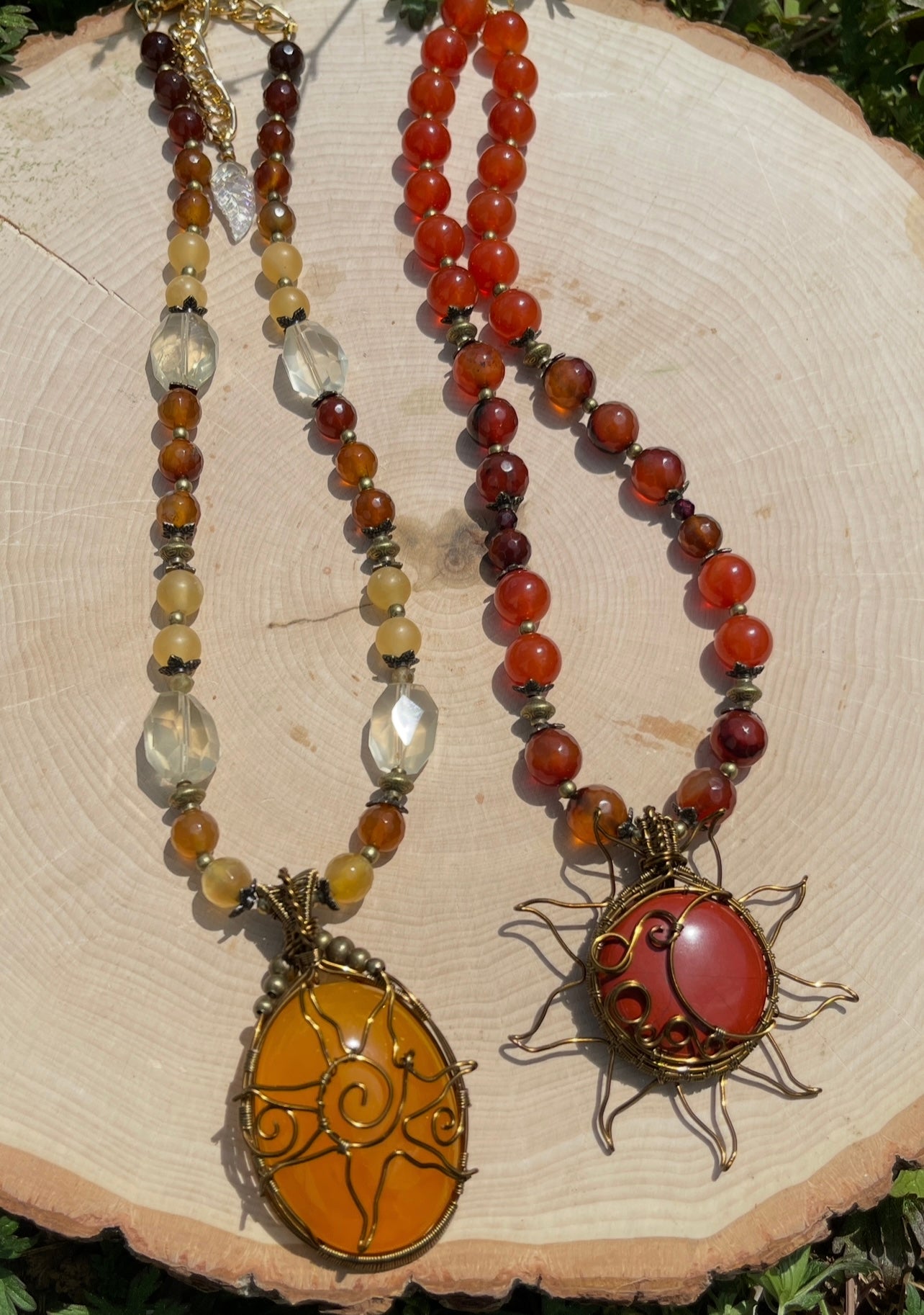Custom Sun Necklace for Mae ๐