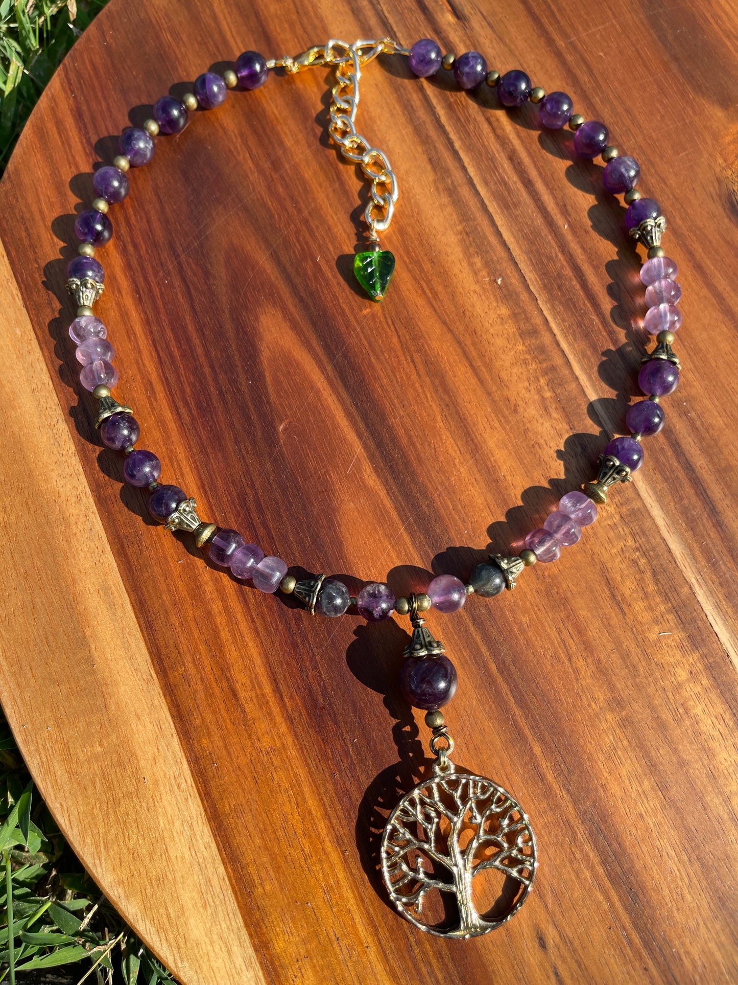 Willow • Amethyst Tree of Life Necklace