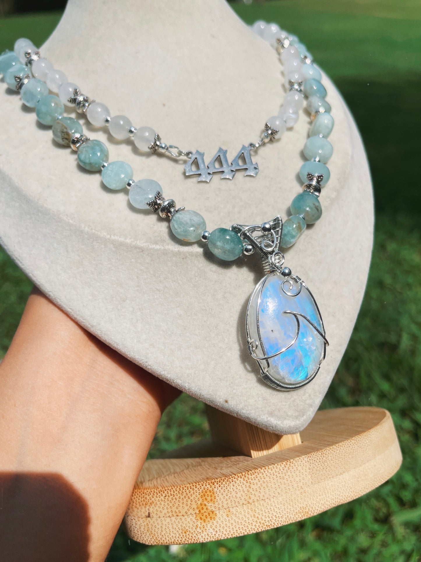 Making Waves • Moonstone x Aquamarine 444 Set