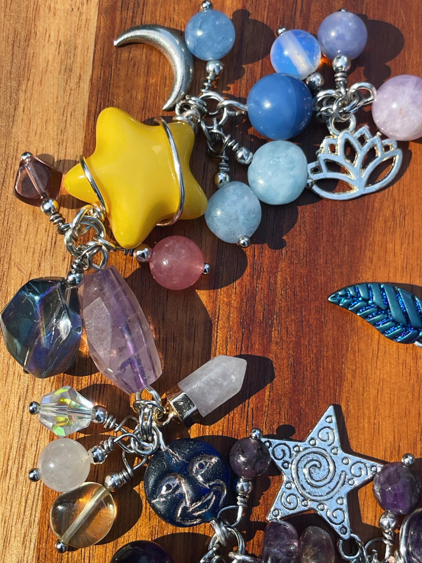 Dreamy • Starry Crystal Charm Bracelet