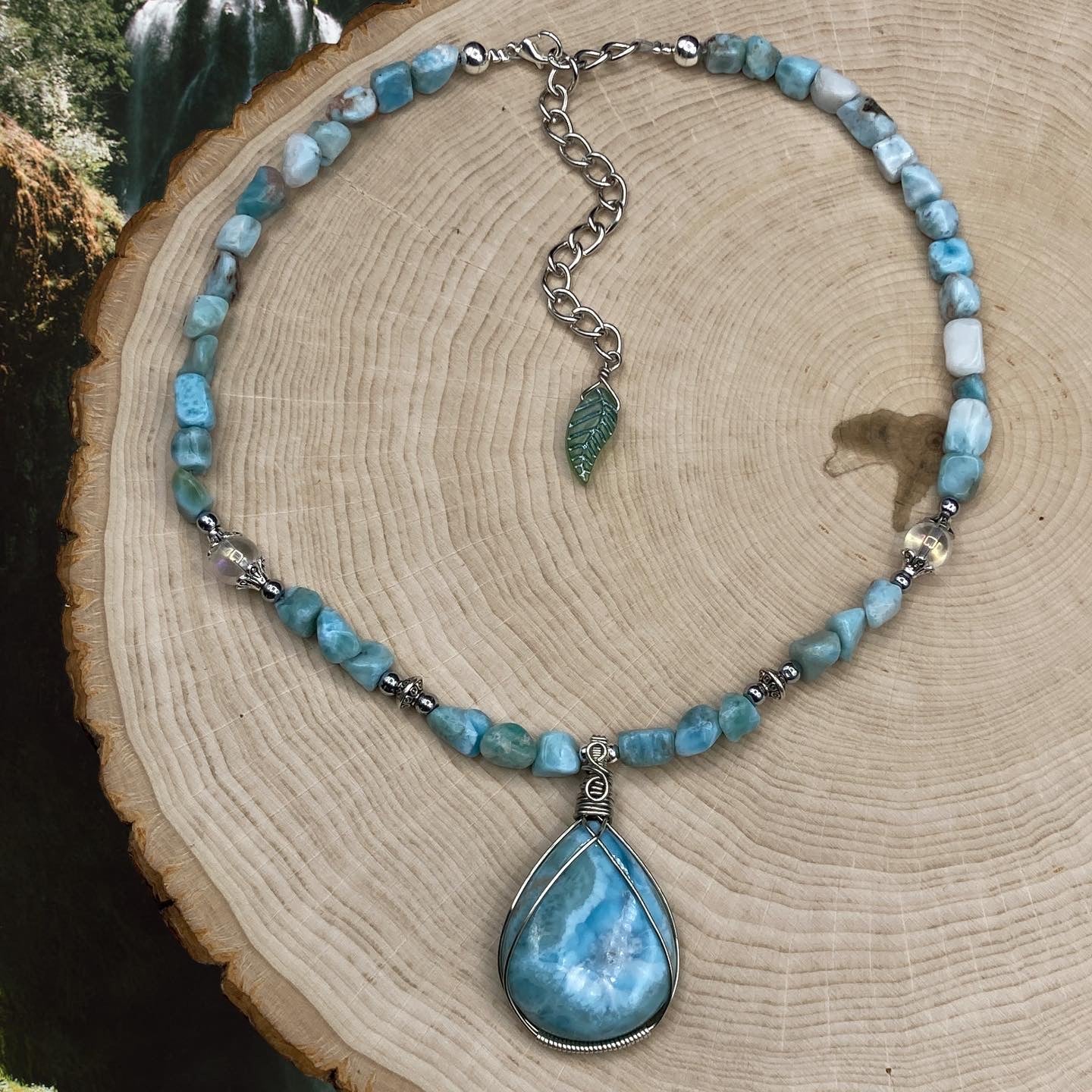 Calypso • Larimar Necklace