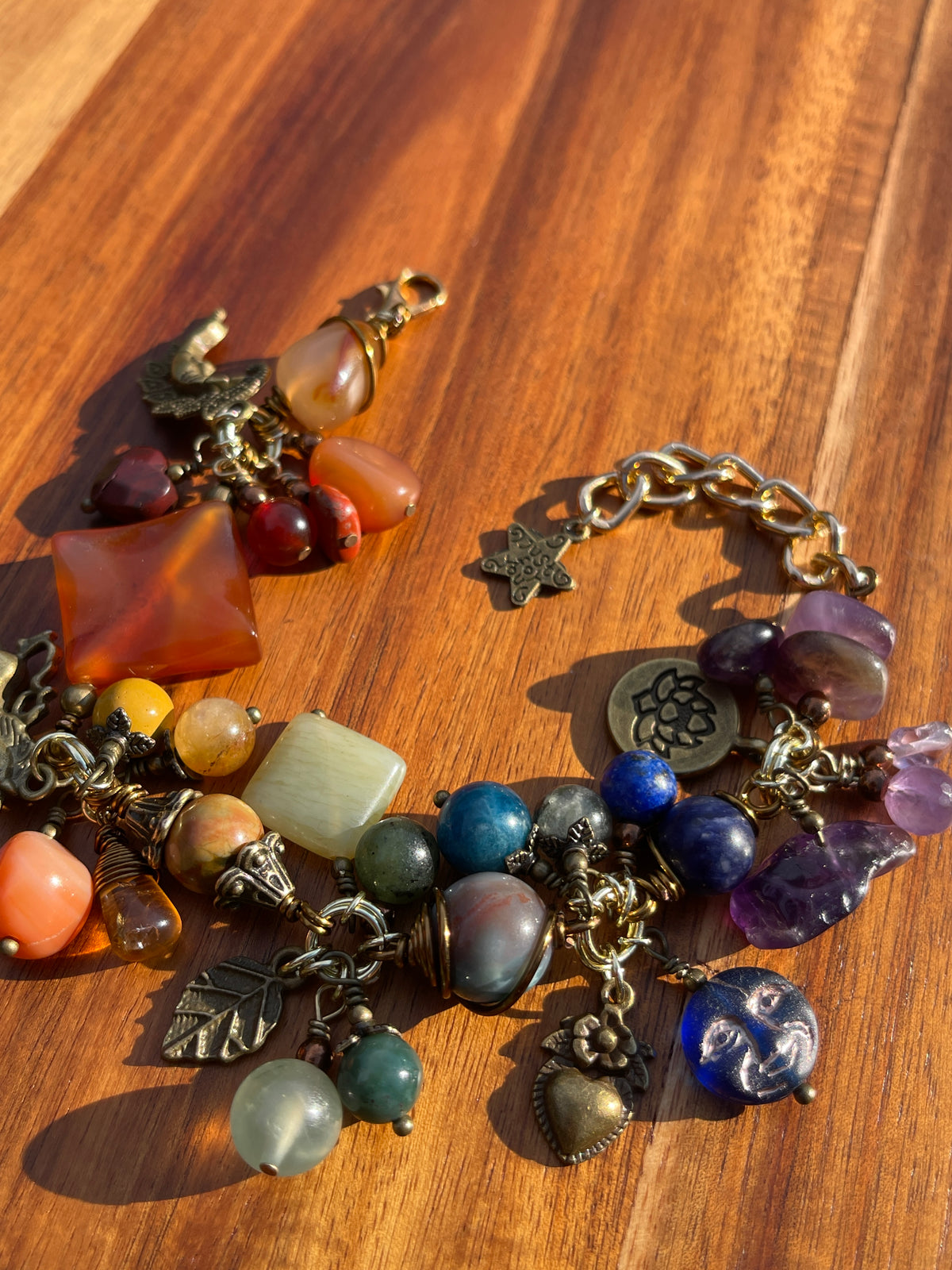 Moxie • Rainbow Charm Bracelet