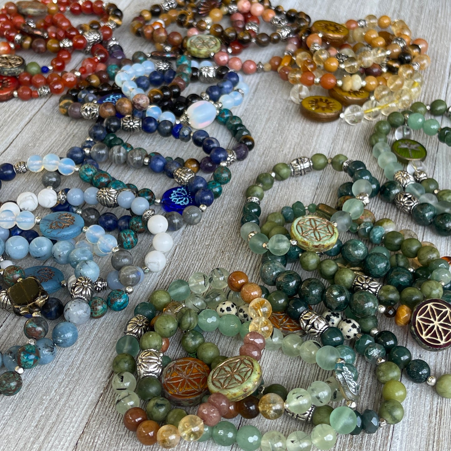 Mystery Pack of 4 Crystal Bracelets