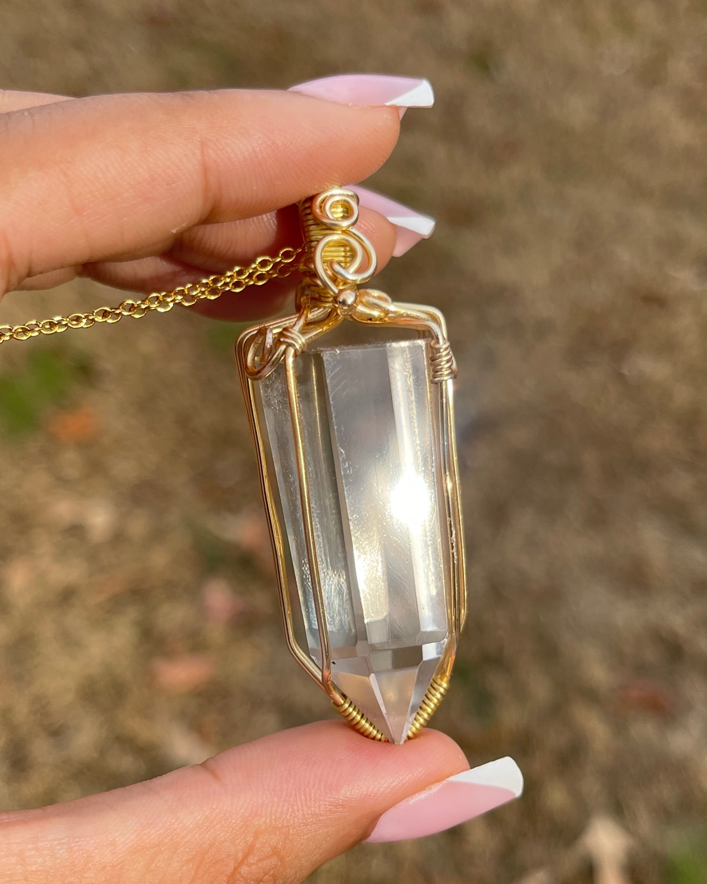 Blitzen • AA Brazilian Citrine Tower Pendant