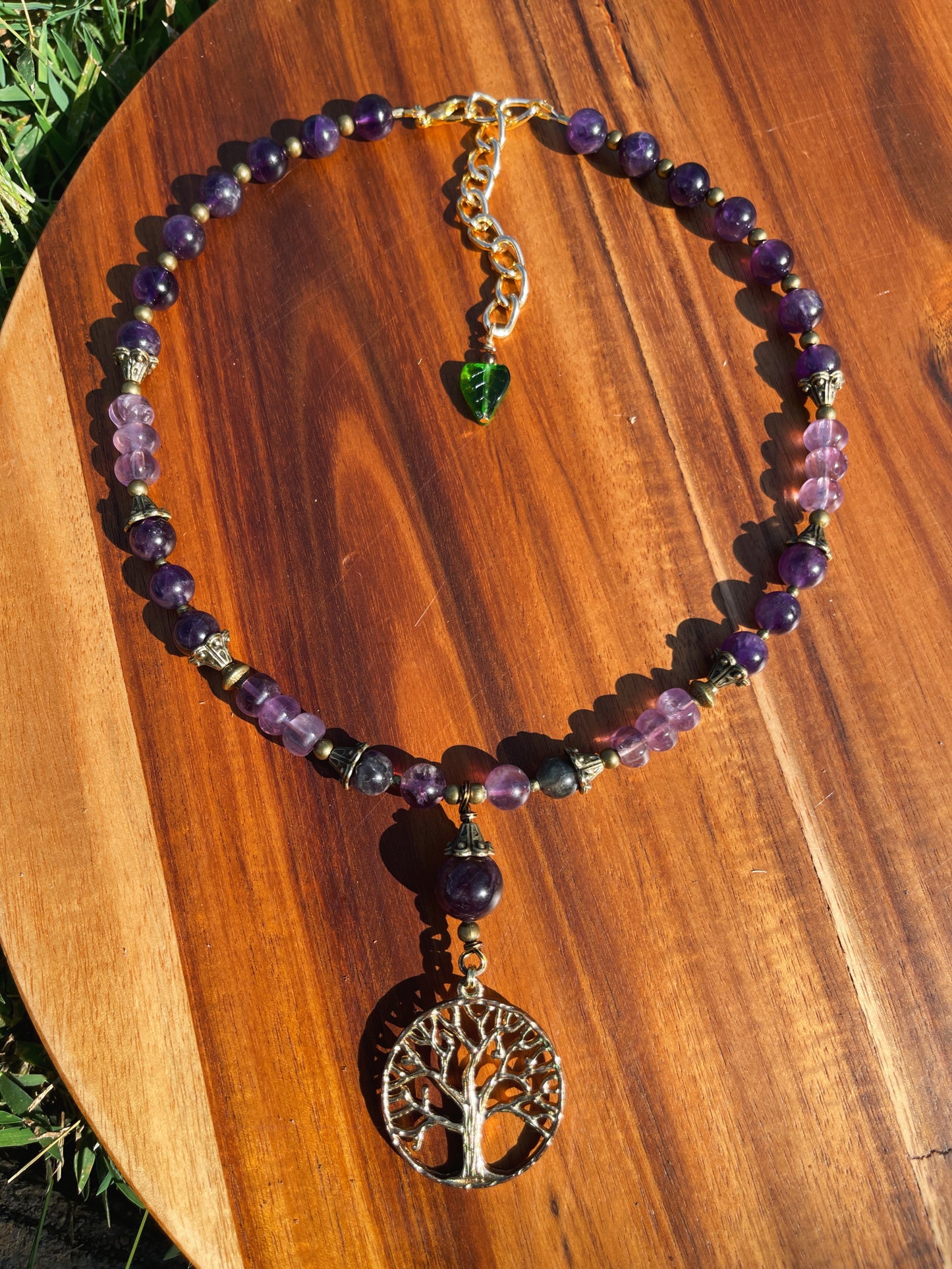 Willow • Amethyst Tree of Life Necklace
