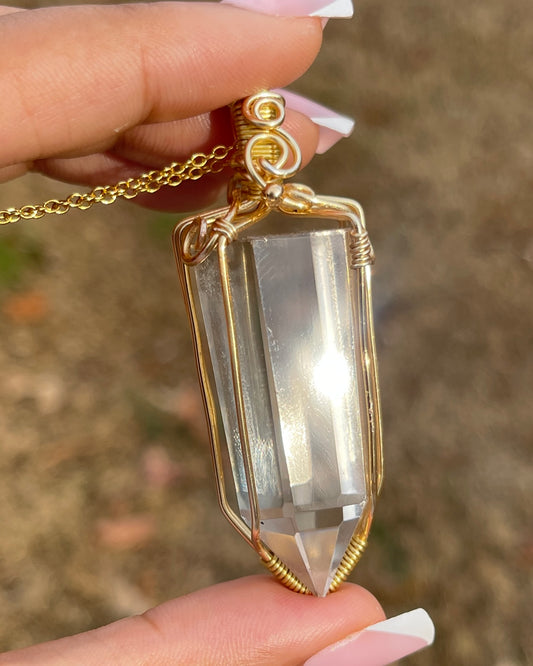 Blitzen • AA Brazilian Citrine Tower Pendant
