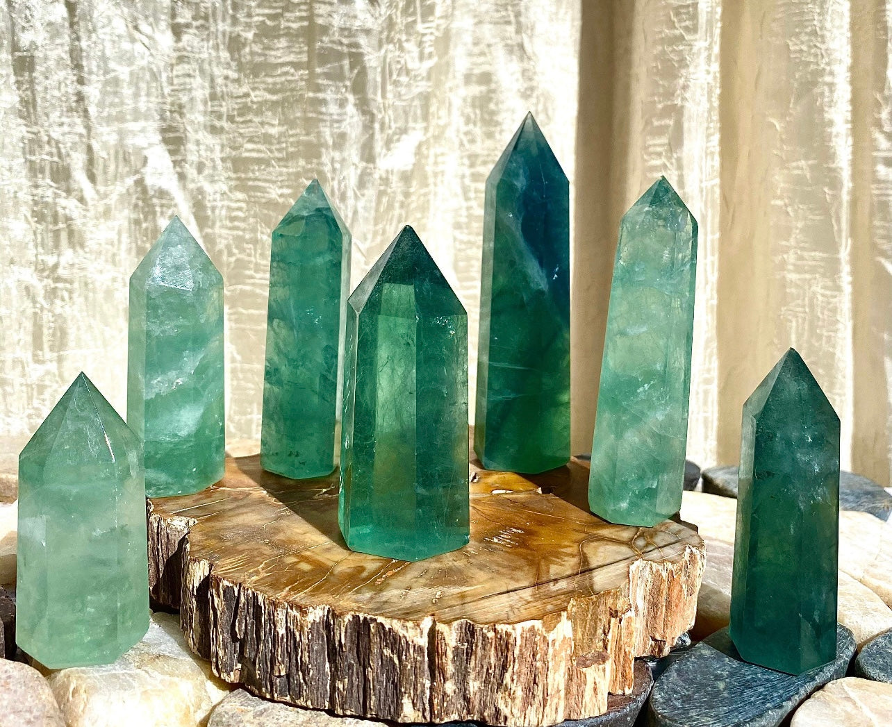 Fluorite Crystal Tower