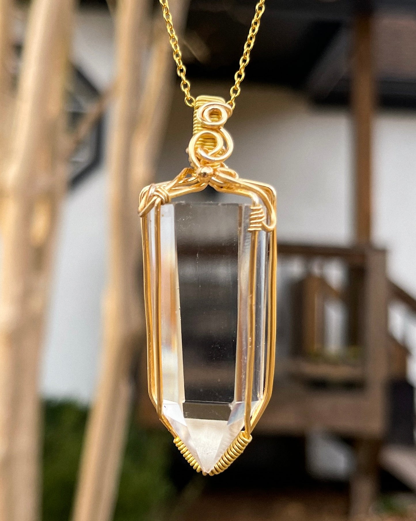 Blitzen • AA Brazilian Citrine Tower Pendant