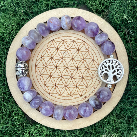 Amethyst Tree of Life Bracelet