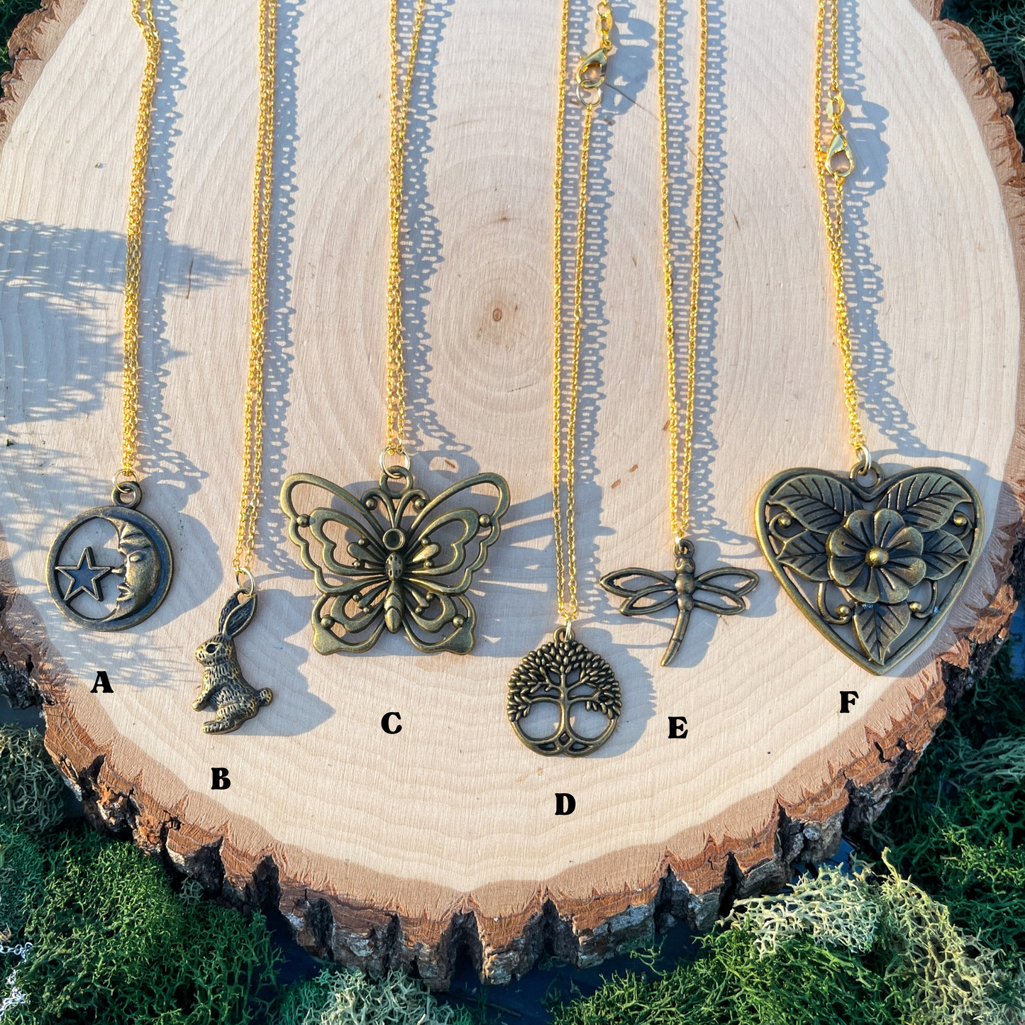 Charm Necklaces: Choose One (or stack your own)