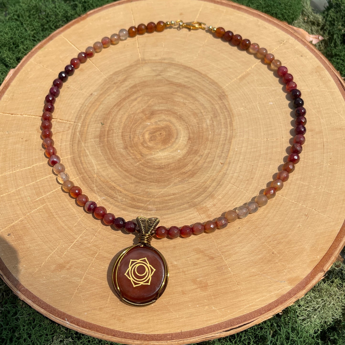 Sacral Chakra • Carnelian Necklace