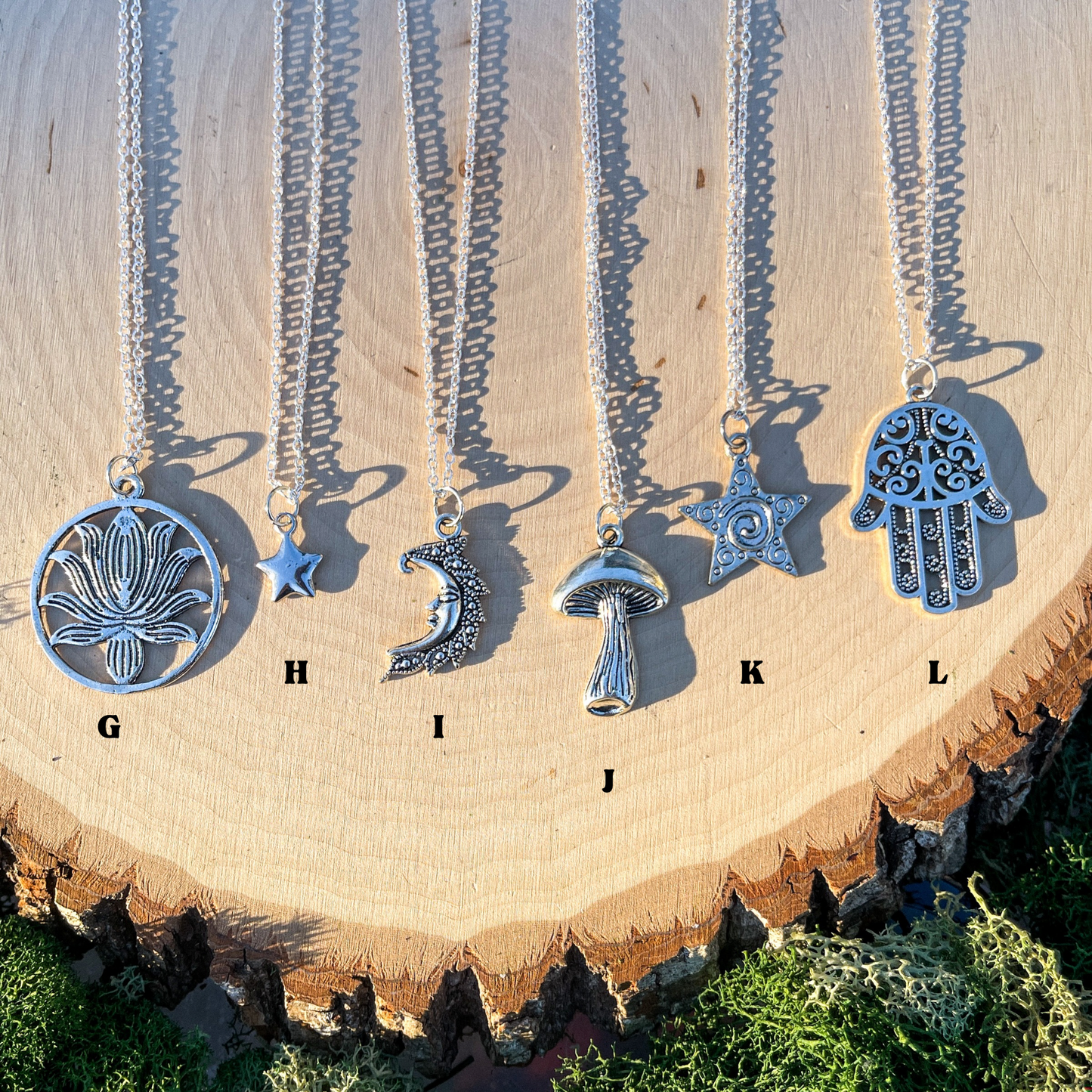 Charm Necklaces: Choose One (or stack your own)