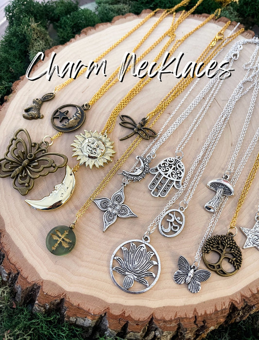 Charm Necklaces: Choose One (or stack your own)
