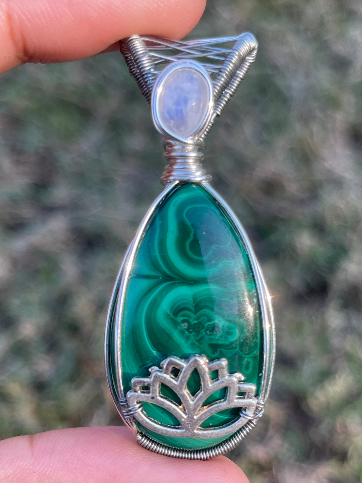 Malachite Pendant