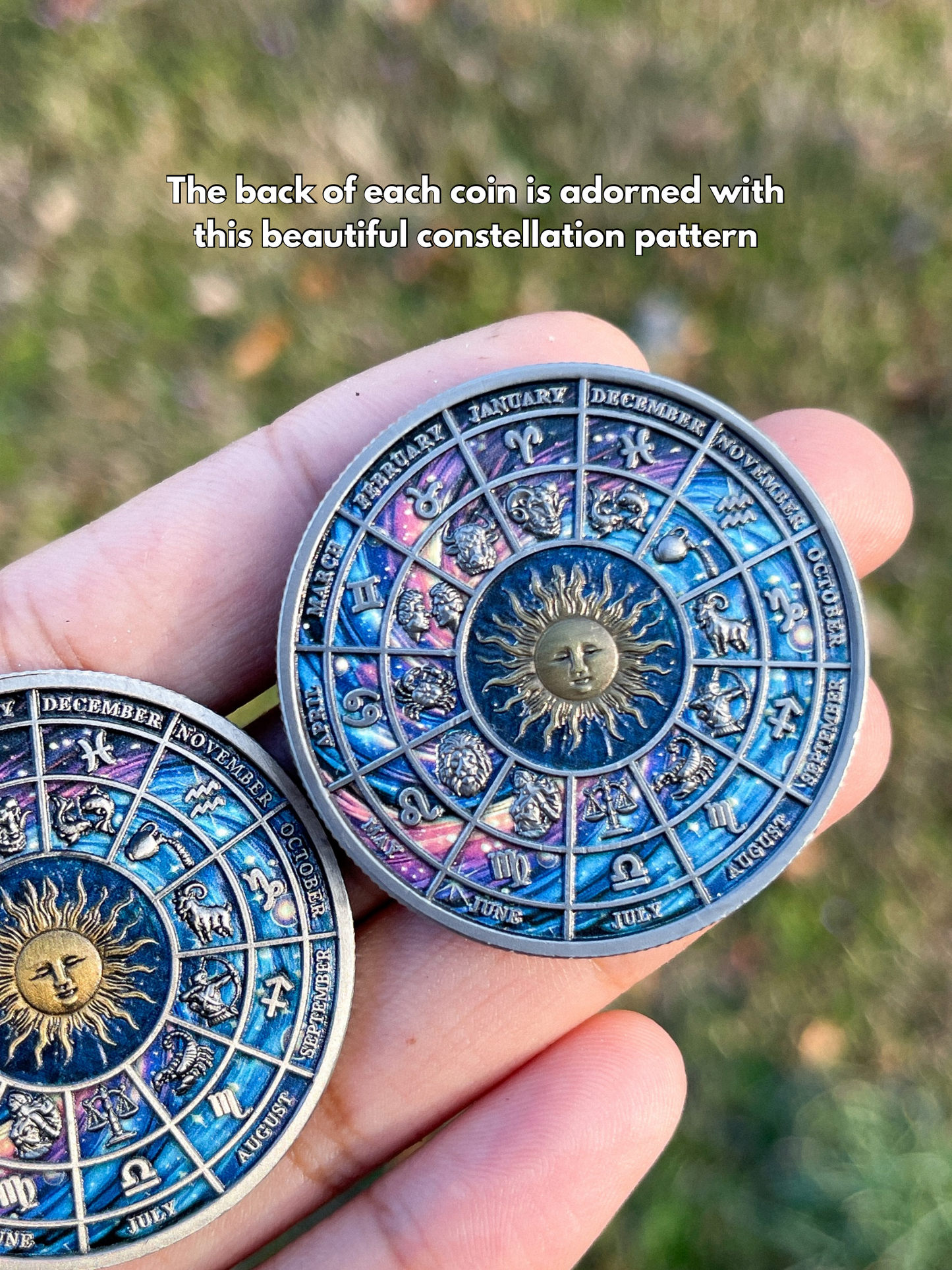 Crystal Zodiac Birthstone Pendants • Claim Your Sign