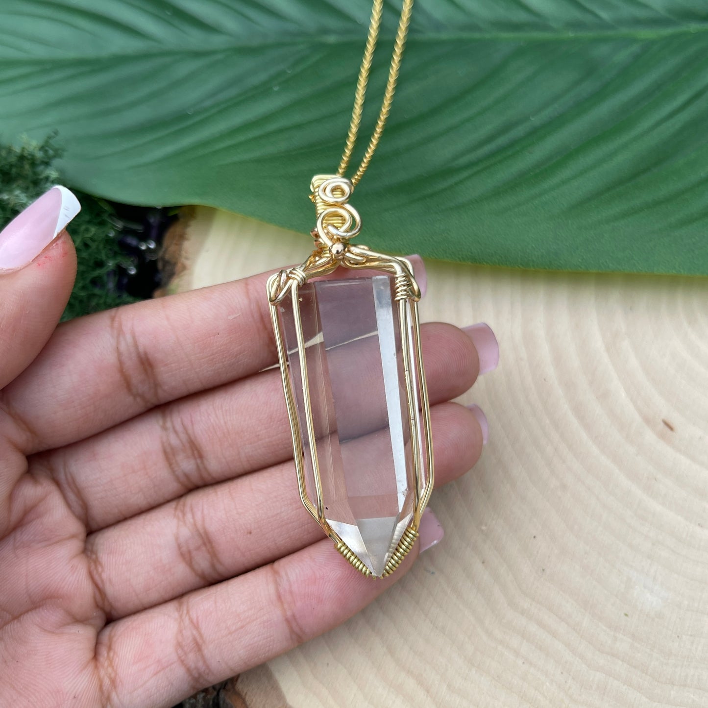 Blitzen • AA Brazilian Citrine Tower Pendant