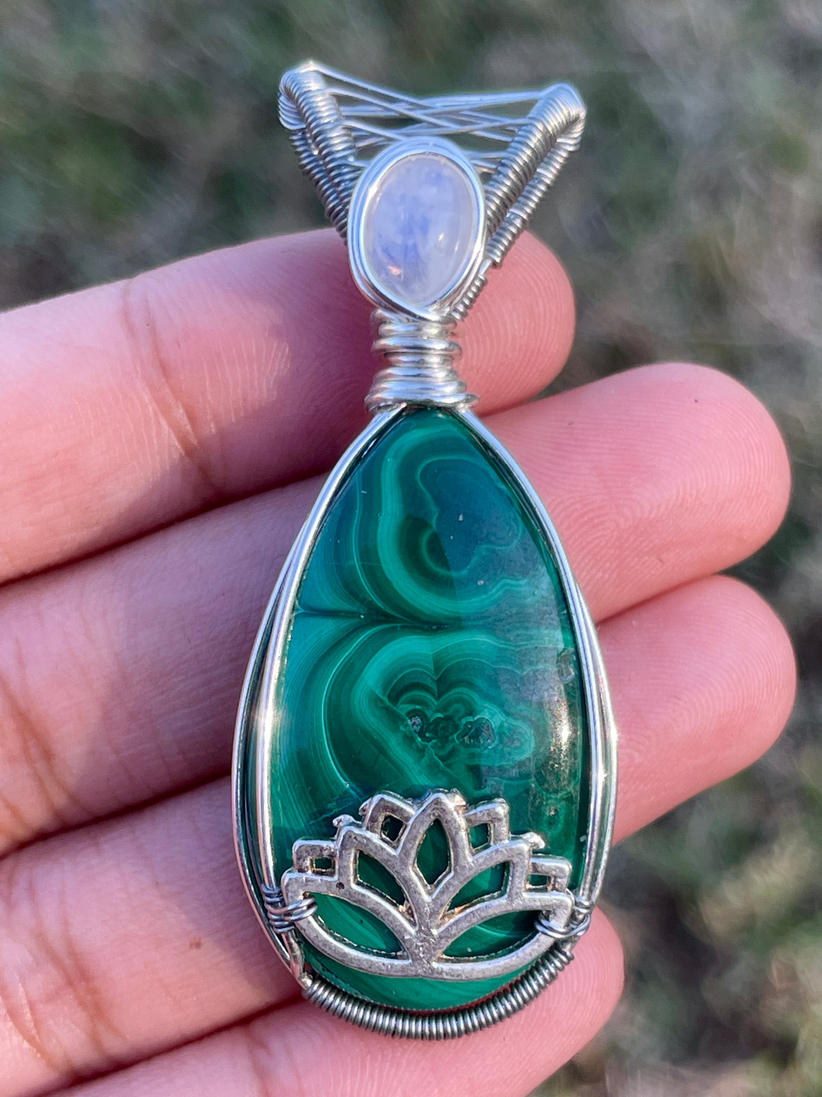 Malachite Pendant