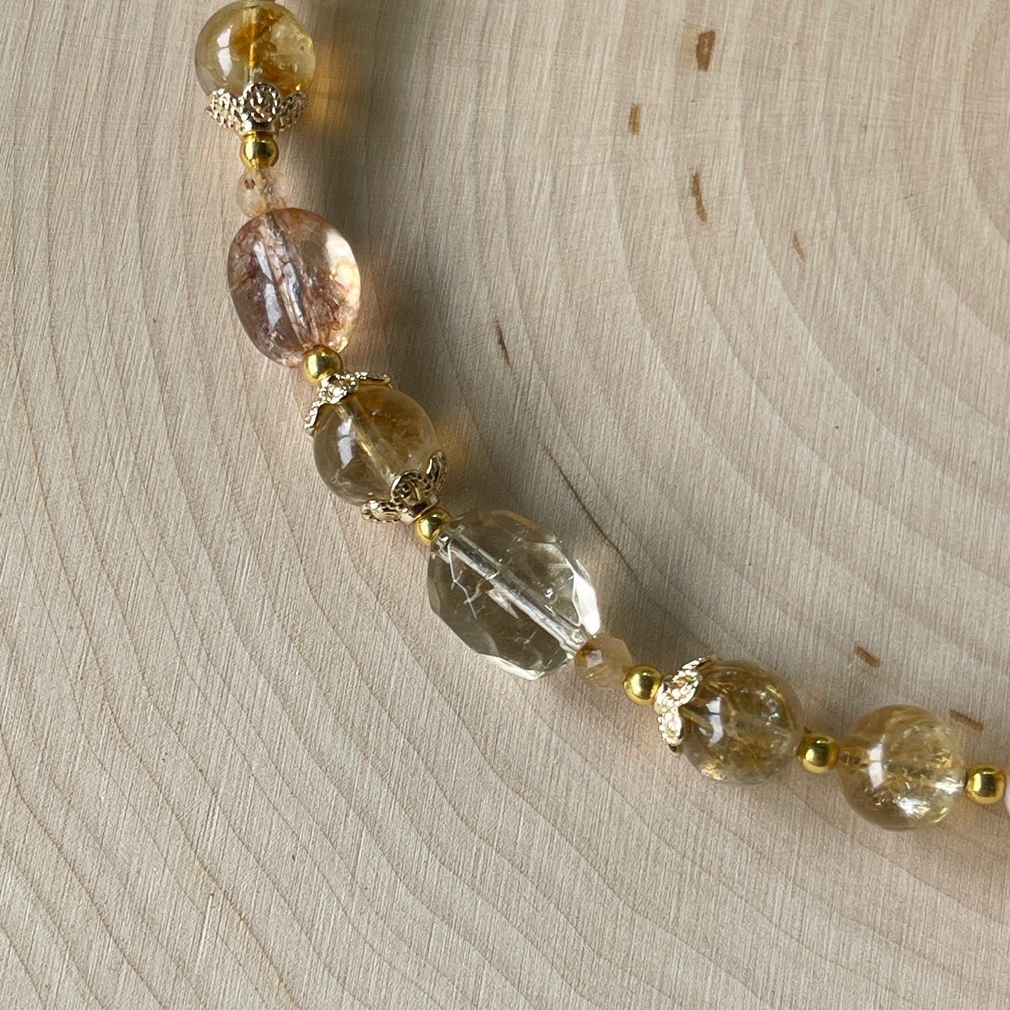 Anastasia • AAA Brazilian Citrine Tower Necklace