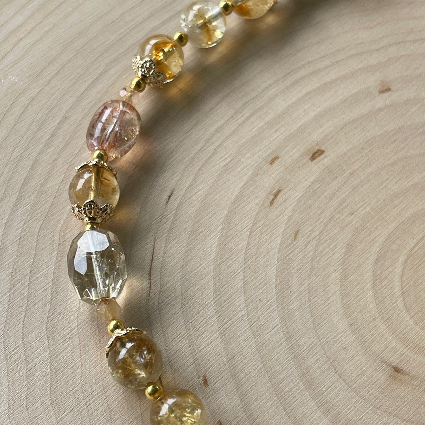 Anastasia • AAA Brazilian Citrine Tower Necklace