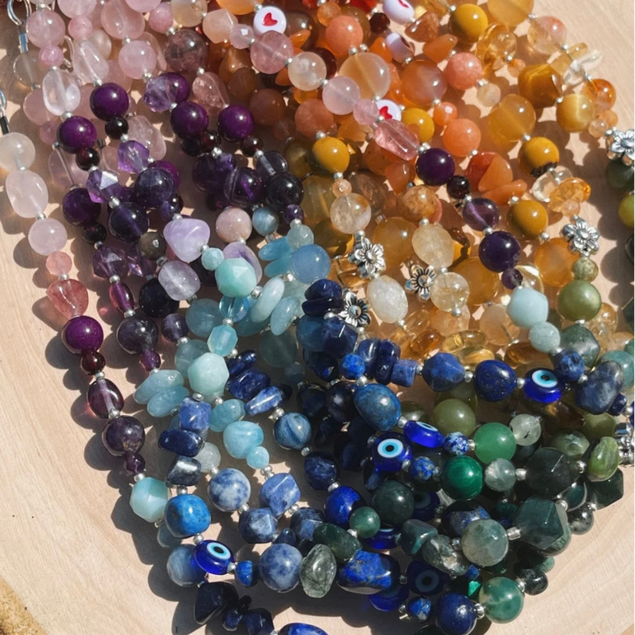 the Crystal Rainbow Choker