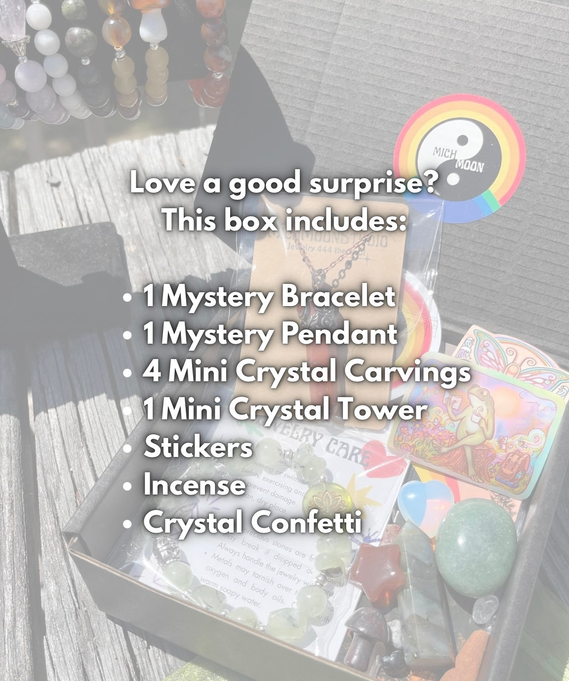 Studio Blind Box • Jewelry and Crystal Carvings