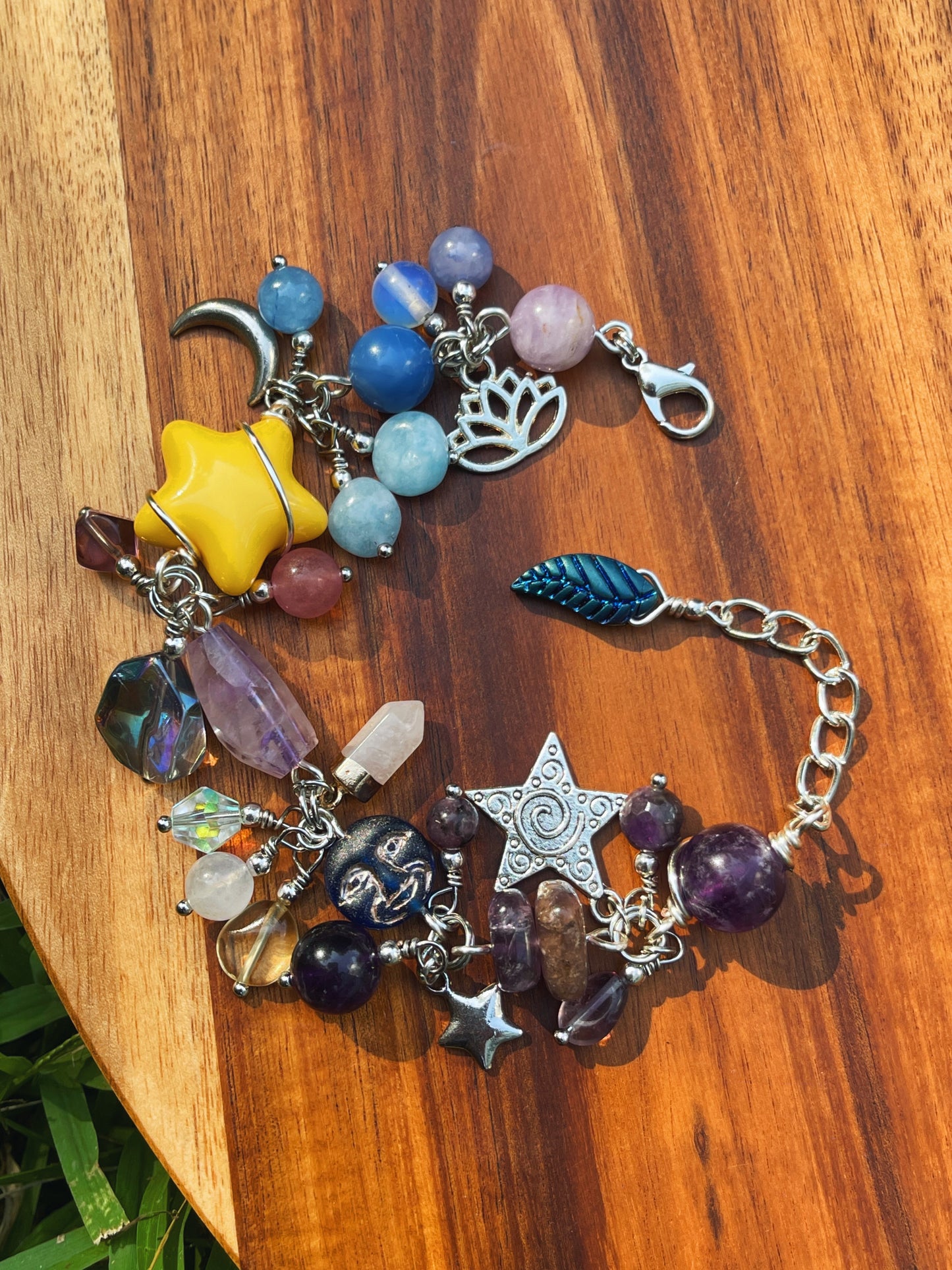 Dreamy • Starry Crystal Charm Bracelet