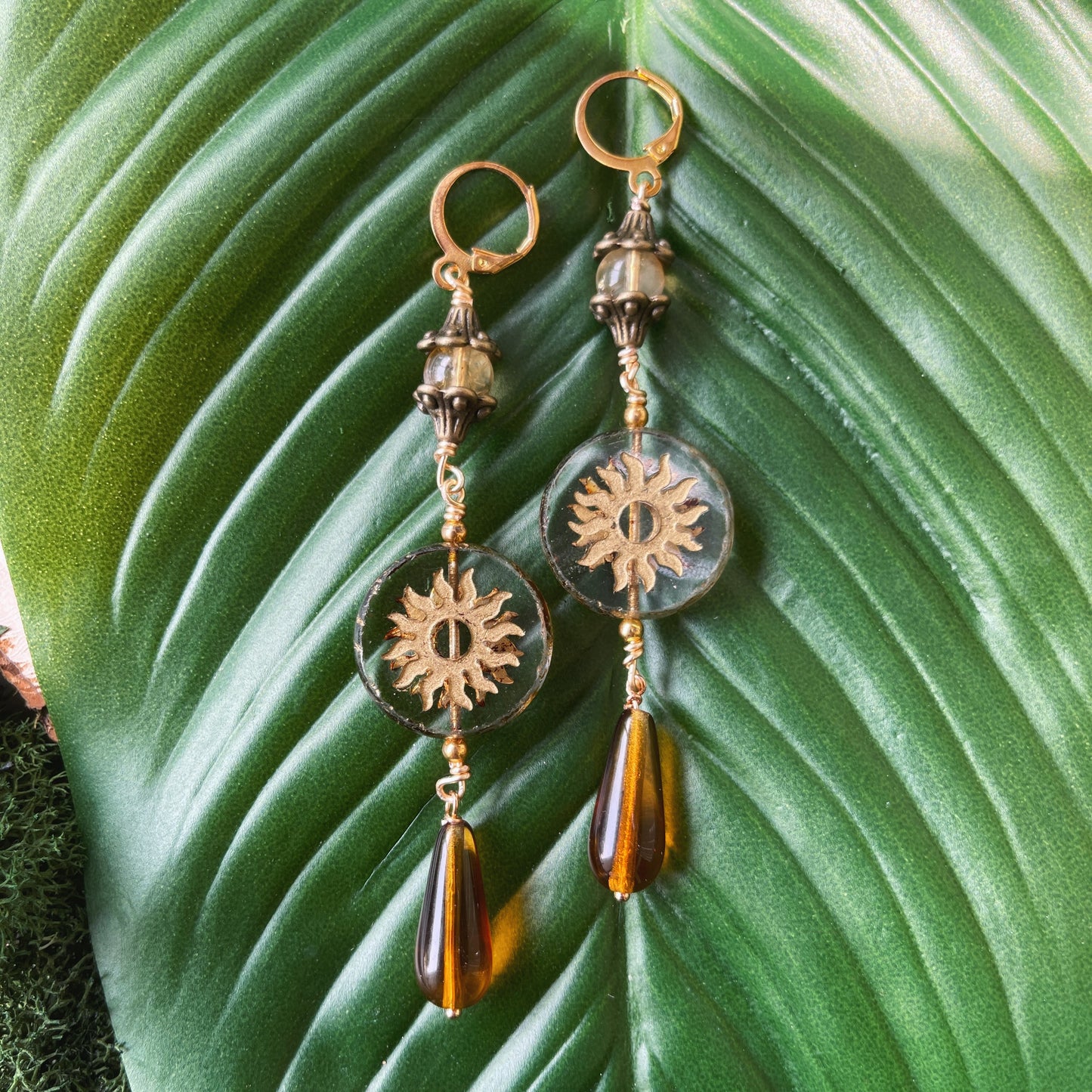 Citrine “Sun Drop” Earrings