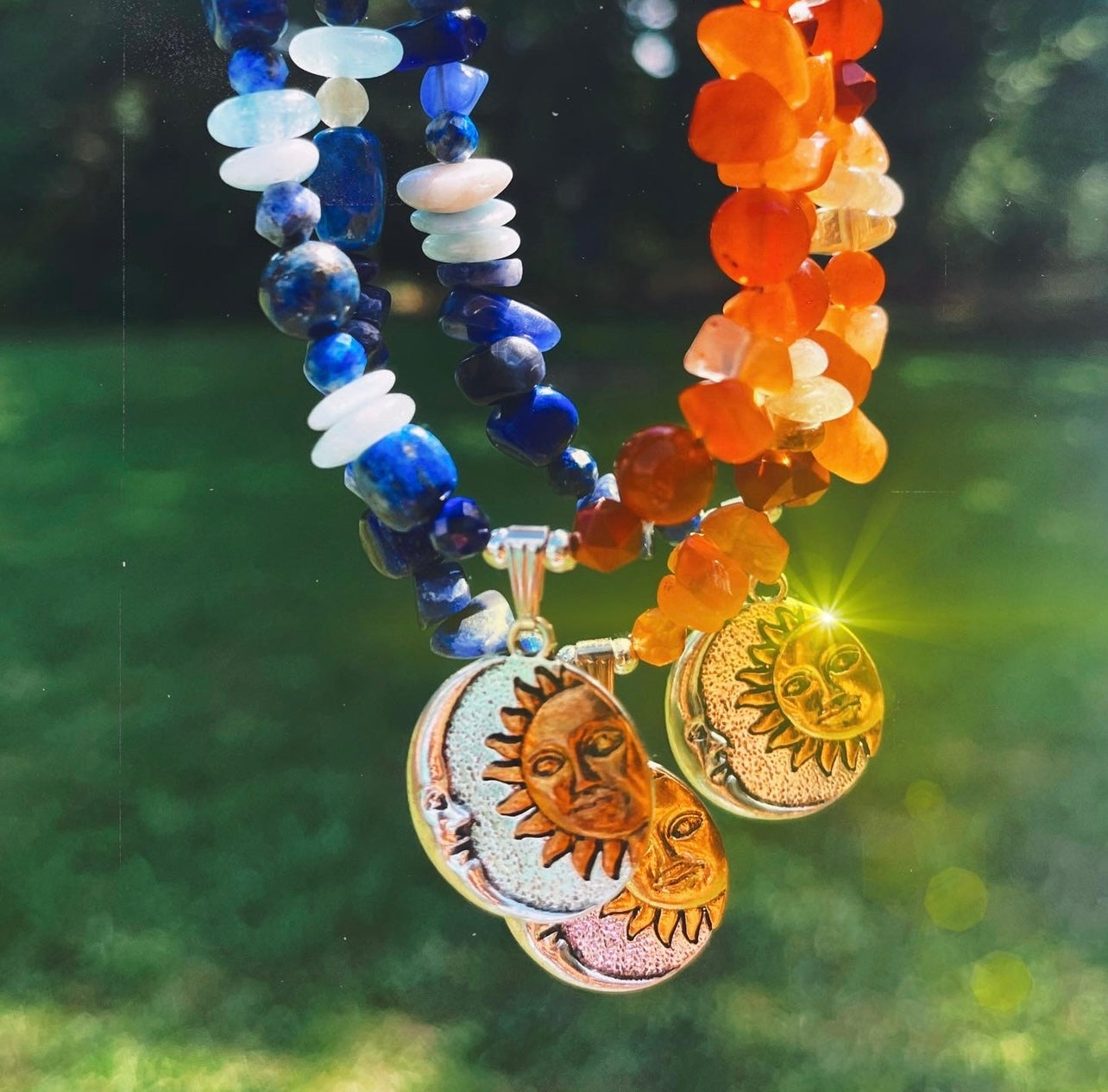 The Celestial Duality Necklace