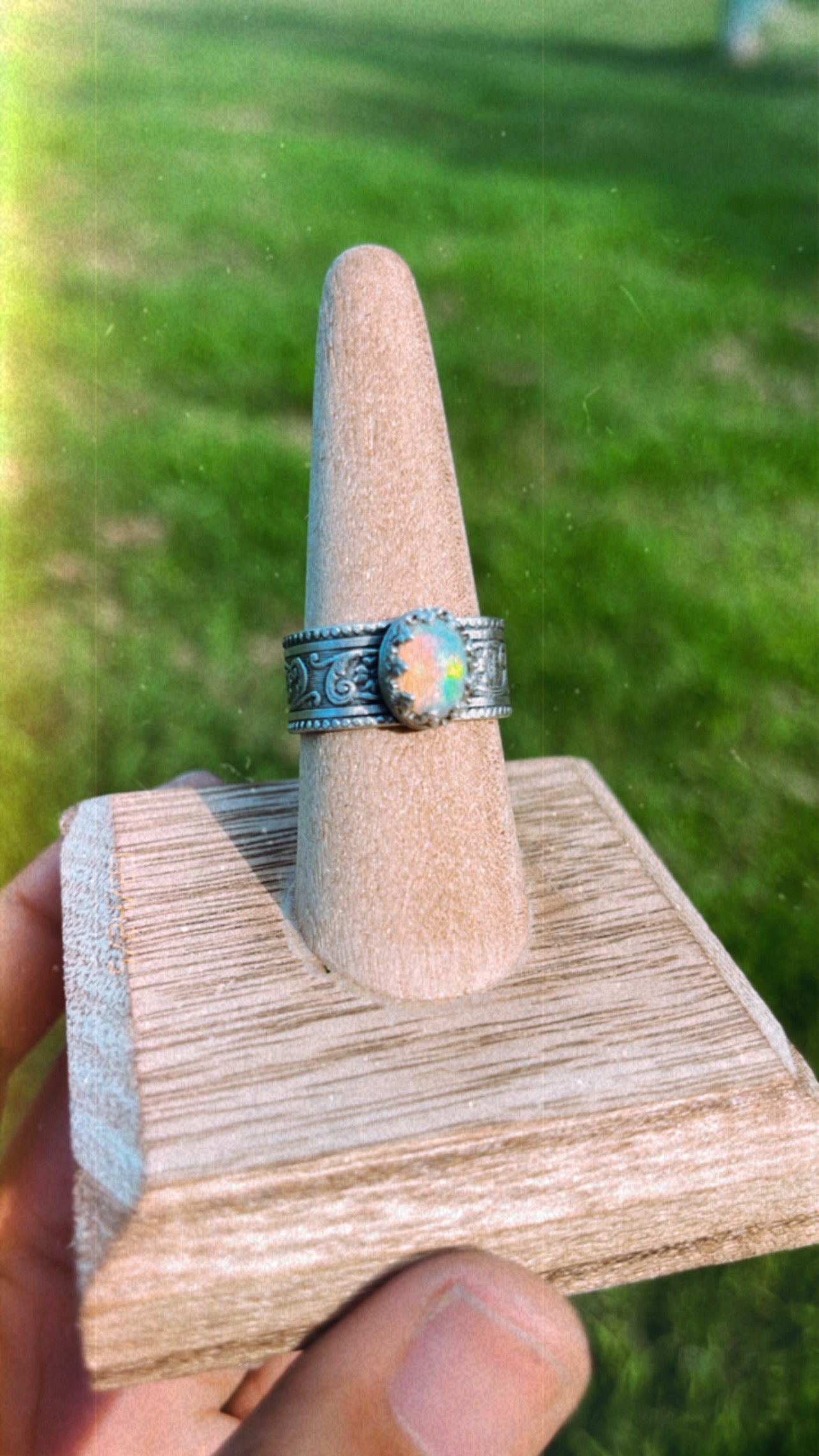 Size 9 • Ethiopian Opal Ring