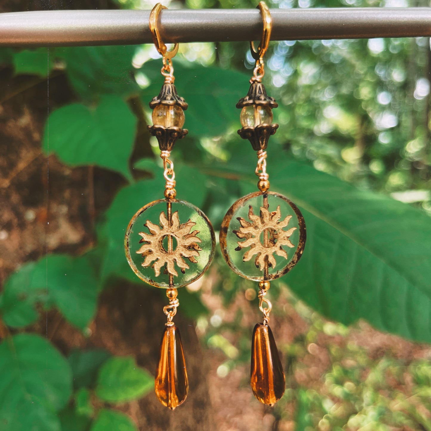 Citrine “Sun Drop” Earrings
