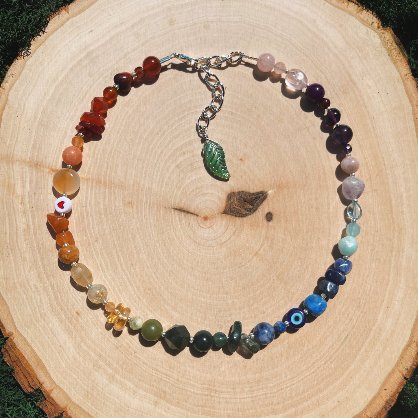 the Crystal Rainbow Choker