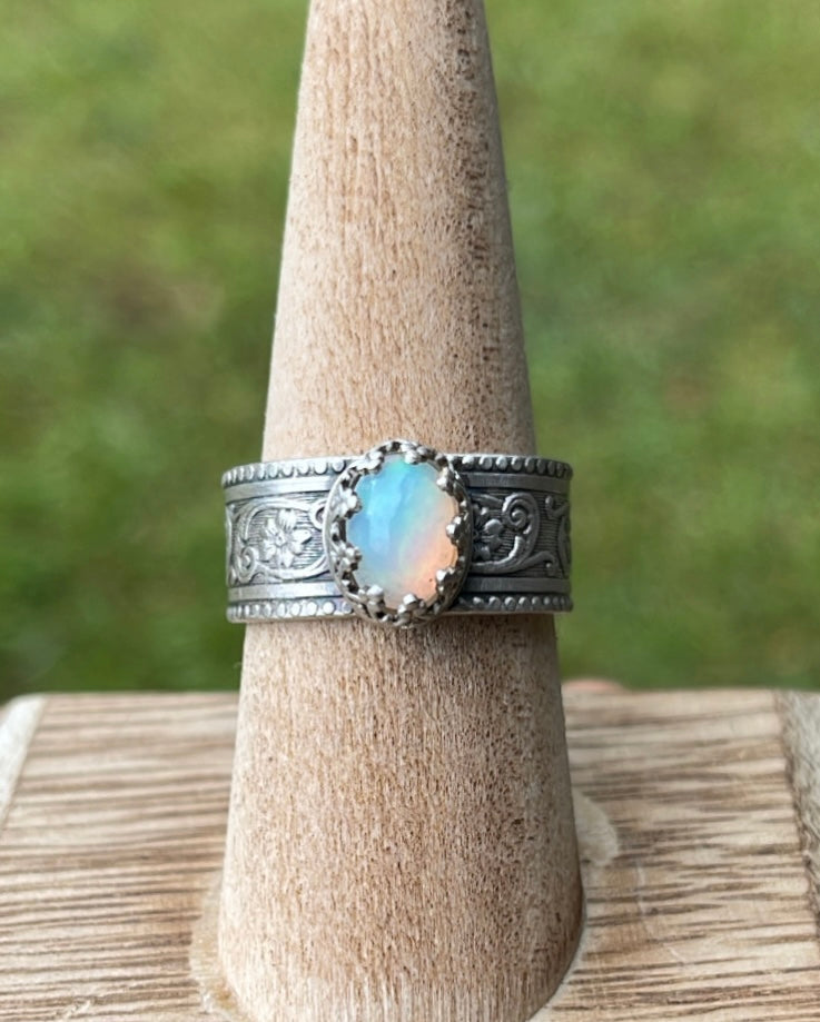 Size 9 • Ethiopian Opal Ring