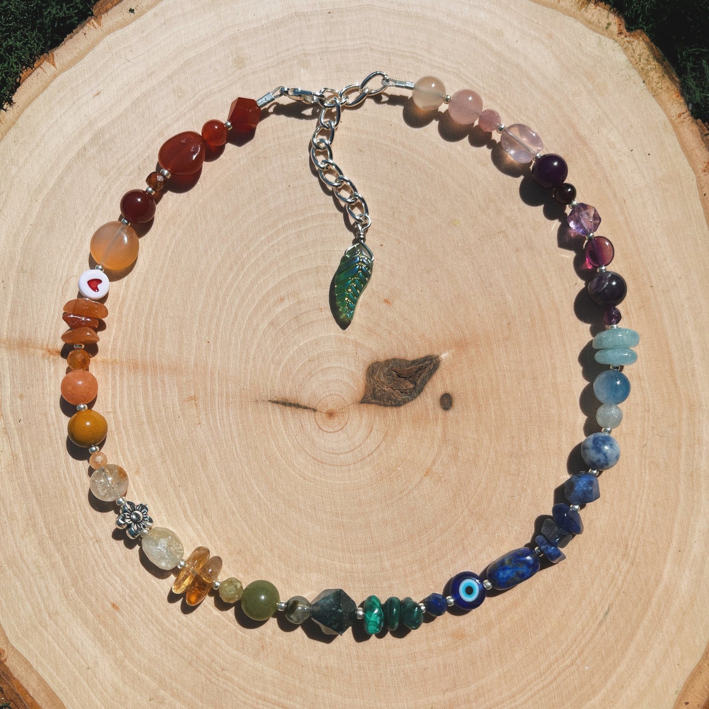 the Crystal Rainbow Choker