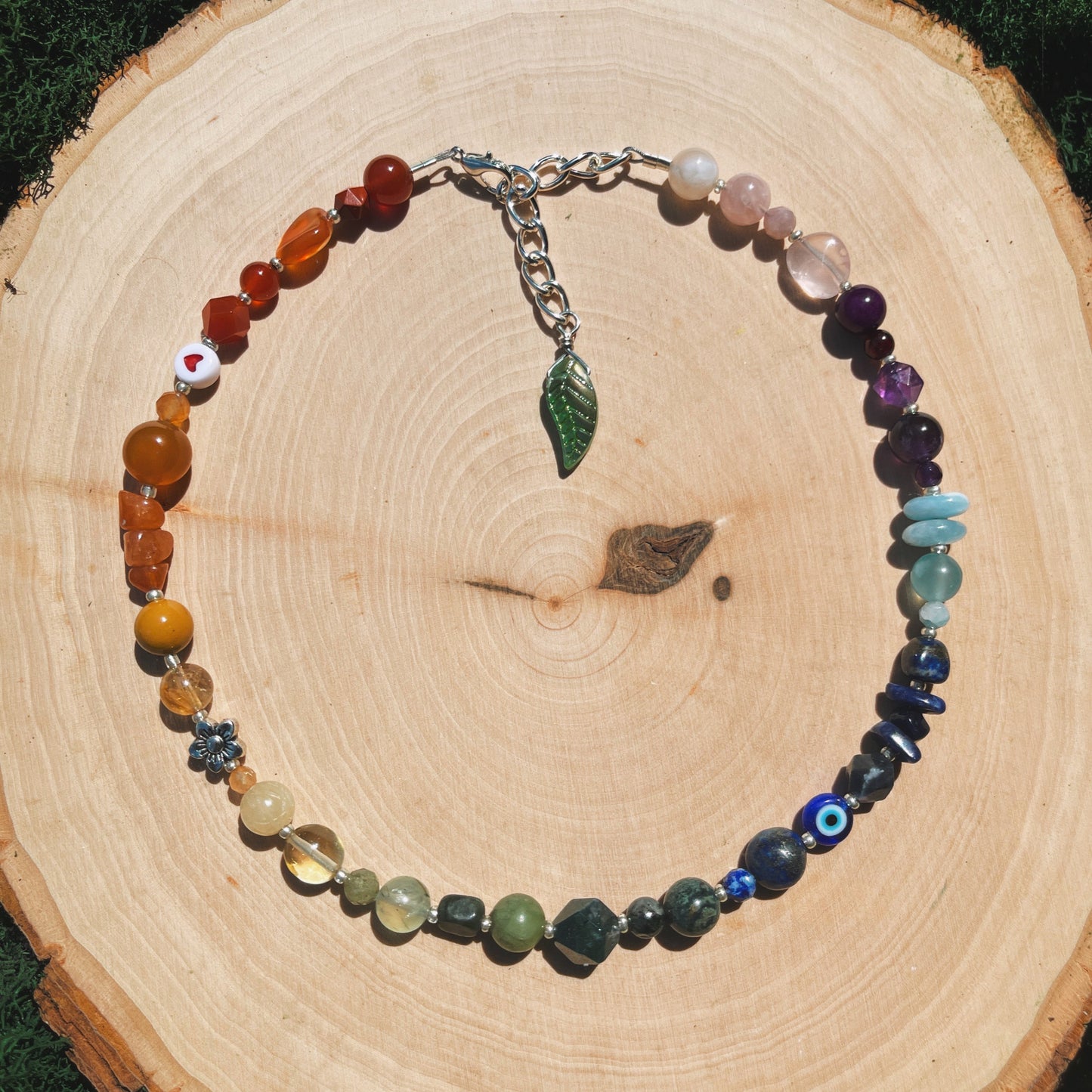 the Crystal Rainbow Choker