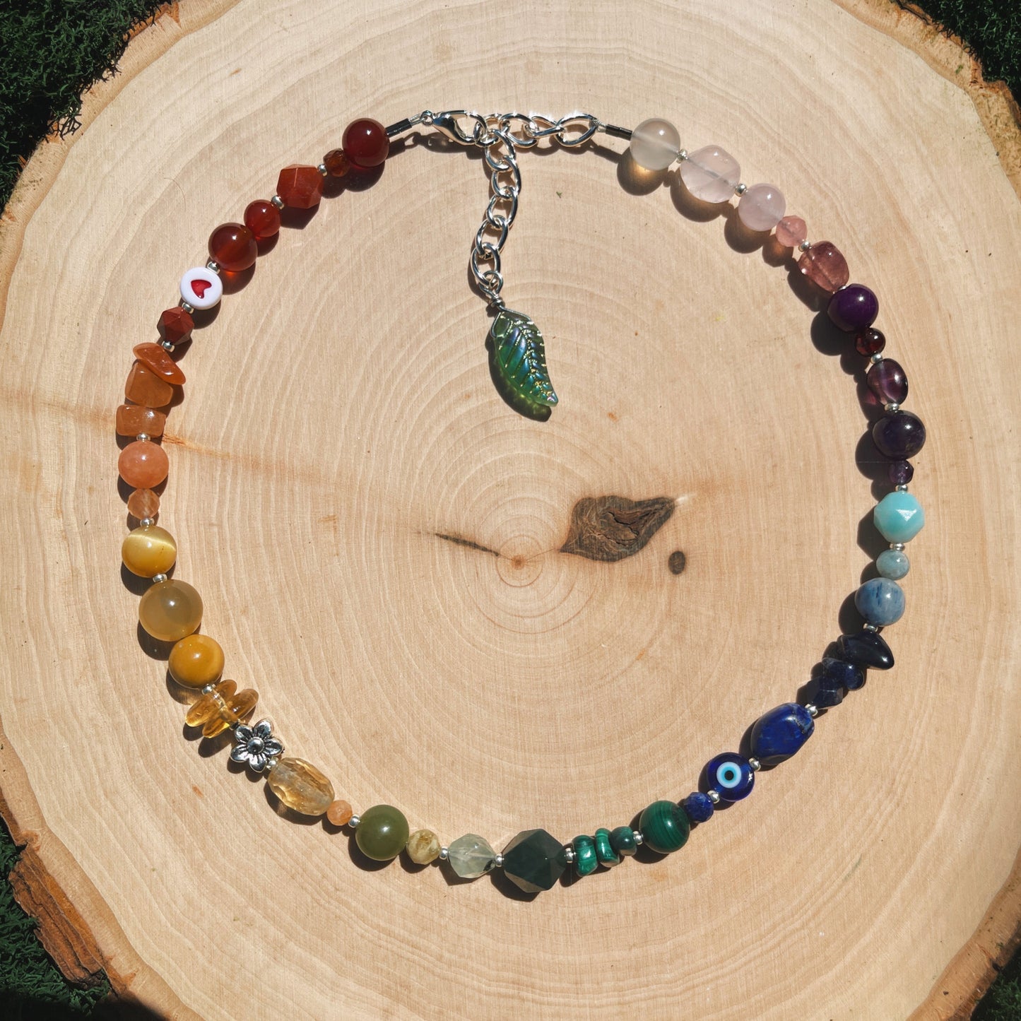 the Crystal Rainbow Choker