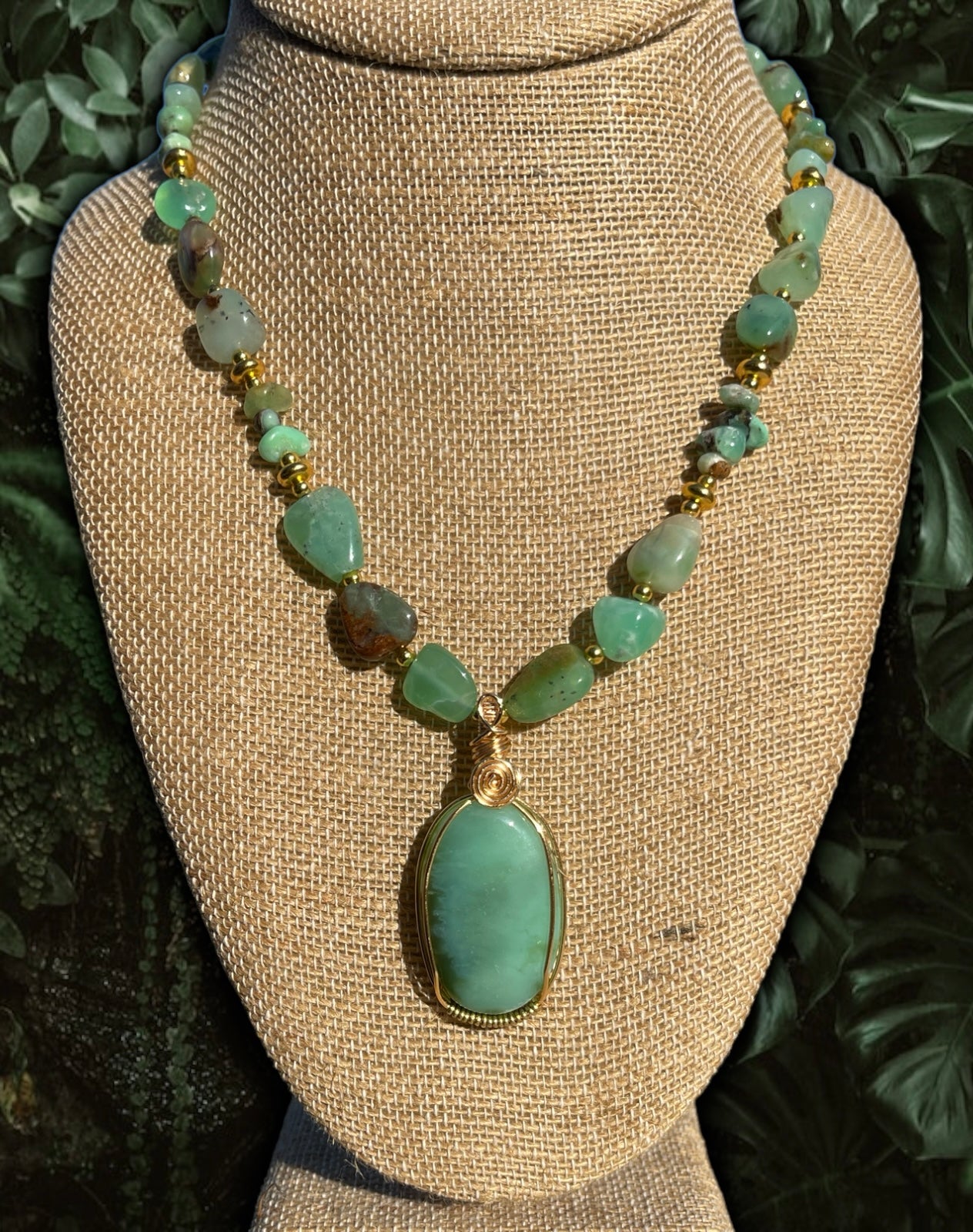 AAA Chrysoprase Necklace