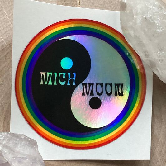 3” Waterproof Holographic Logo Sticker