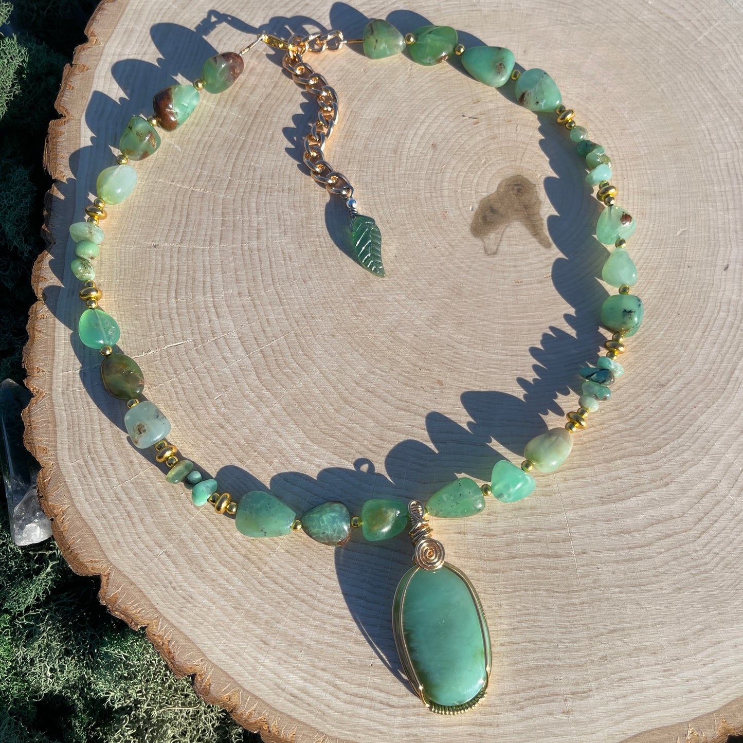 AAA Chrysoprase Necklace