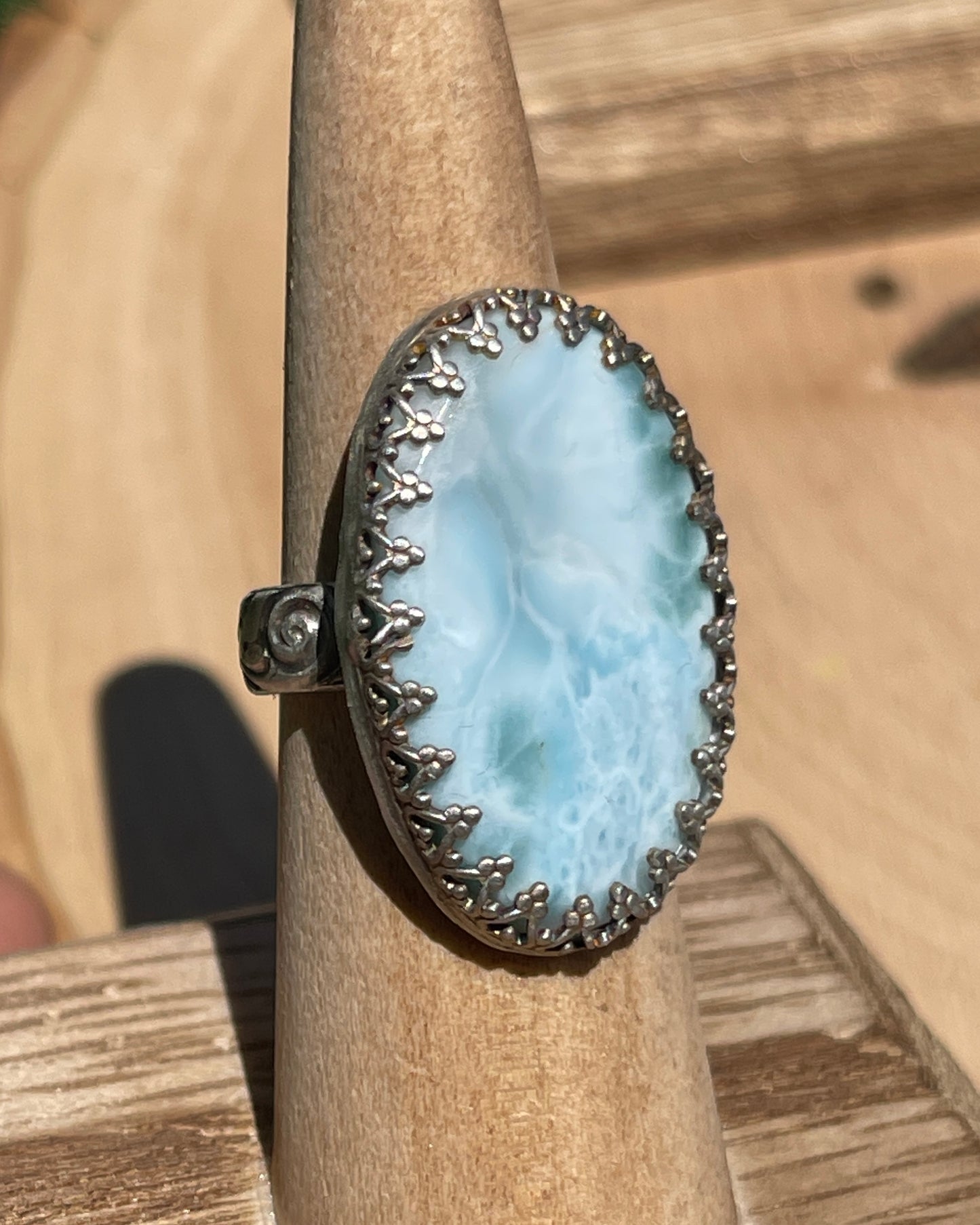 Size 7 • Larimar Ring