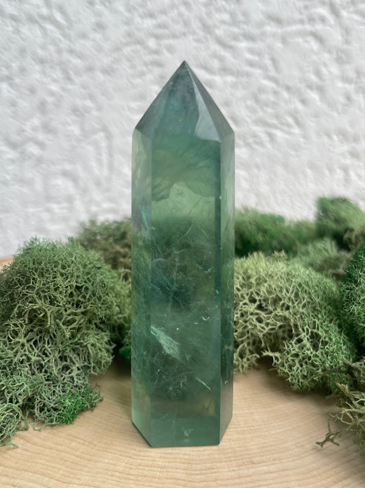 Green Fluorite Tower